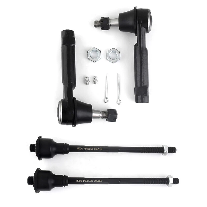 Kit de extremo de barra de amarre delantera MOOG para Silverado 1500 GMC Sierra 1500 2500 1999-2006 Foto 4 de 4
