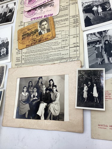 SANTA ANA 1920s-1930s HISTORIC MEXICAN MEXICANO FREEMASON FAMILY SCRAPBOOK - Picture 5 of 24