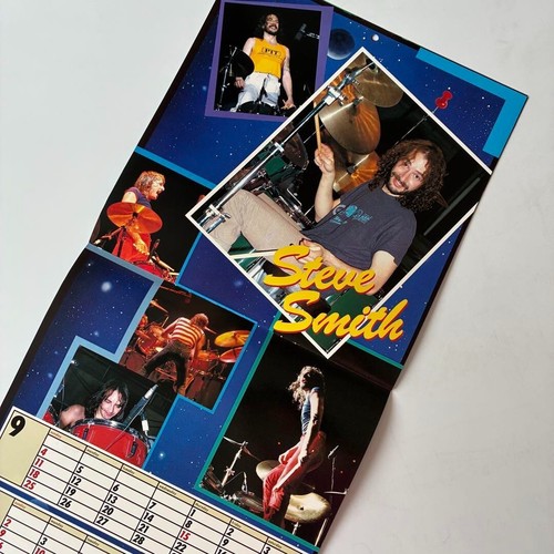 Póster calendario promocional original Journey / Frontiers 1983 CBS Sony Japón 10x10 pulgadas - Imagen 6 de 11