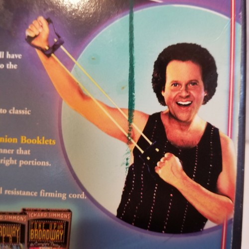 Richard Simmons VHS Sweatin on Broadway Weightloss Exercise Workout Kit Deluxe - Picture 6 of 12