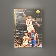 1995-96 Upper Deck #352 Michael Jordan Slams and Jams Chicago Bulls
