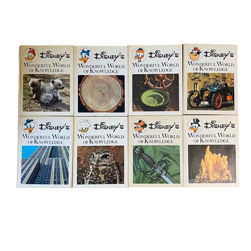 Disney's Wonderful World of Knowledge Encyclopedia Set 1-16 Vintage 1970's - Picture 3 of 12