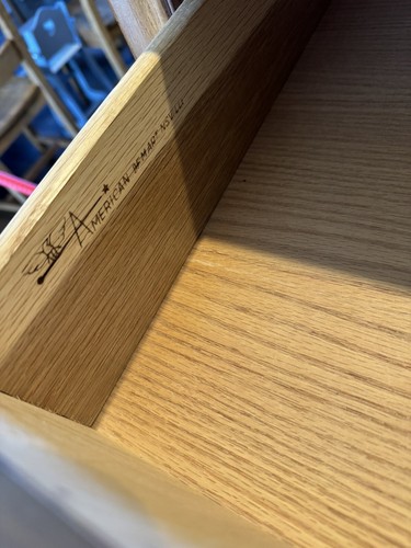 American Martinsville Mid Century MCM Dresser Walnut Wood 5-drawer - Bild 4 von 7