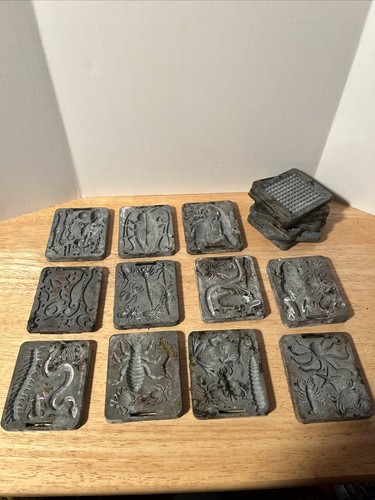 Mattel THINGMAKER Creepy Crawlers/ Picadoo Molds LOT OF 17 Bugs Vintage 1960’s - Picture 14 of 16