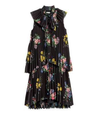 RARE Erdem x H&M, Pleated Dress, Women's Size EU 36, Limited