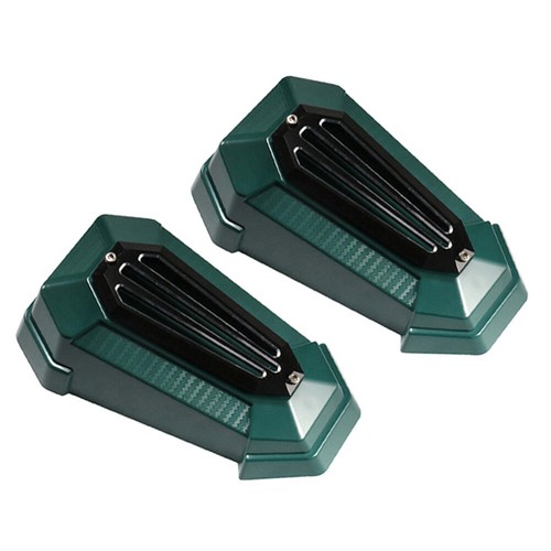 Green Motorcycle Universal Handguard Shield Deflector for BMW ,Honda, Harley - Picture 3 of 5
