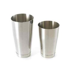 Mercer Culinary Barfly 2-Piece 18 & 28 oz. Capped Bottom Cocktail Shaker Set