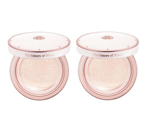 2 x The history of whoo Gongjinhyang:Seol Radiant White Tone Up Sun Cushion  - Picture 1 of 3