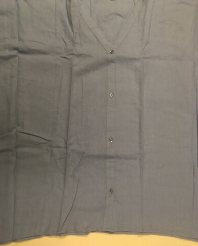 Túnica para mujer talla grande mezcla de lino manga Dolman azul talla 4X - Imagen 3 de 9