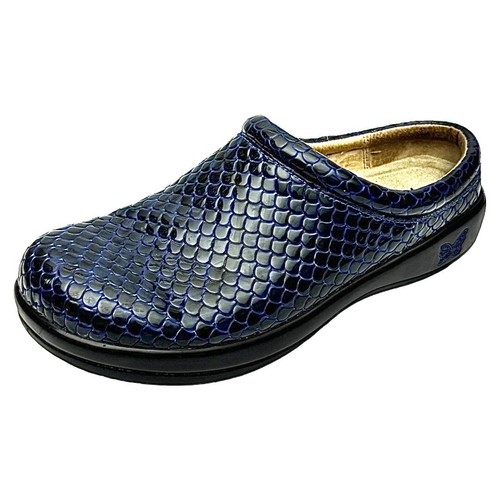 Alegria Kay 428 Damen Blau Lackleder Clogs Größe 6,5 US 37 EU Komfort " - Bild 2 von 10