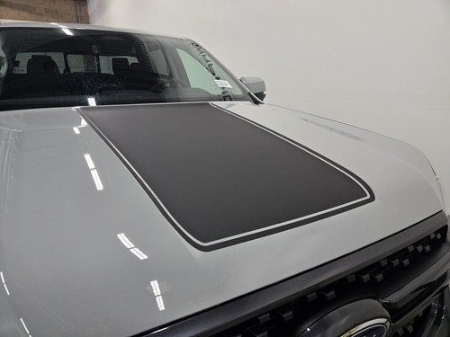2024-2025 Ford Ranger Center Hood Stripe With Pin Sticker Graphic Decals - Picture 2 of 6
