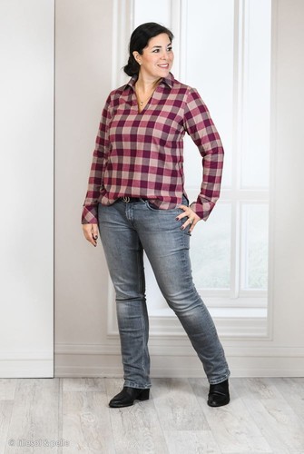 0,5m Maverick, angerauhter Flanell mit Karo - Muster, 189338 (15,90 EUR/m²) - Bild 2 von 3
