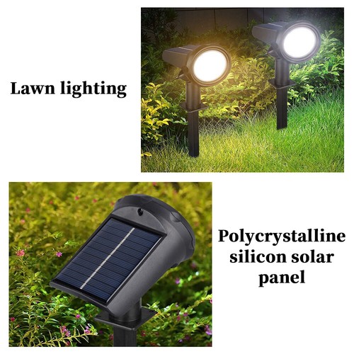 LED Solar RGB Spot Lights Outdoor Garden Landscape Flood Path Wall Light US - Picture 15 of 19