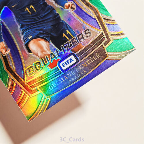 Ousmane Dembele 2023-24 Panini Select FIFA Equalizers Green Prizm 3/5 - Bild 5 von 6