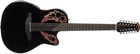 Ovation CE4412-5 Celebrity Elite 12-String Mid Depth Black