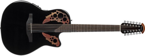 Ovation CE4412-5 Celebrity Elite 12-Saiter Mid Depth Black - Bild 1 von 4