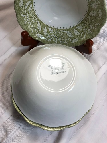 Four J & G Meakin England Sterling Renaissance 6" Bowls - Picture 5 of 5