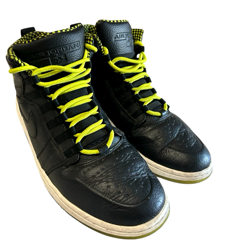 Jordan Air Jordan 1 Retro 94 Black Venom Green 631788-030 Mens Sneaker Sz 11 - Picture 3 of 12
