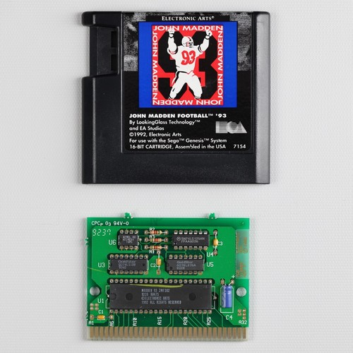 John Madden Football '93 1993 - Solo cartucho de juego Sega Genesis - Envío gratuito - Imagen 5 de 7