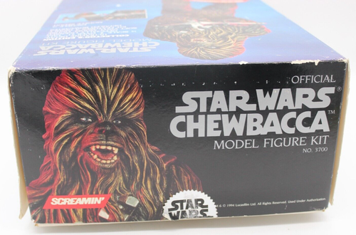 Screamin  1994 Star Wars 1/4 Scale Chewbacca Vinyl Model Figure Collector Kit - Picture 3 of 6
