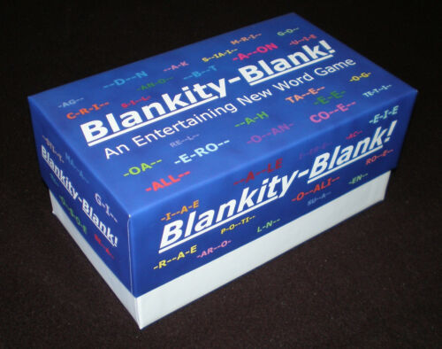 Blankity-Blank! An entertaining word game for the entire family