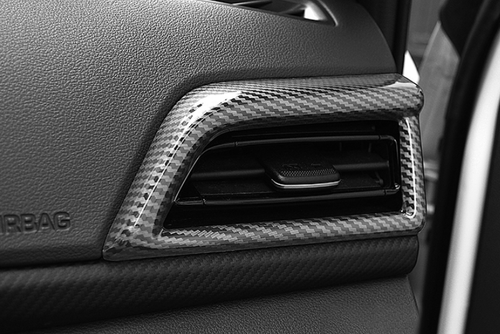 Console L&R Air Outlet Vent Trim 2PCS For Hyundai Elantra 2019-2020 Carbon Fiber - Foto 8 di 20