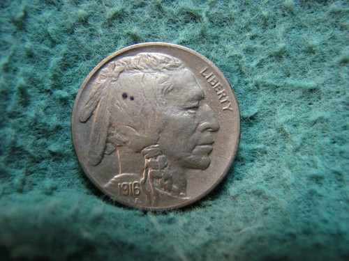 1916 U.S. Buffalo Nickel HIGH GRADE Early 5 Cents Buffalo Coin