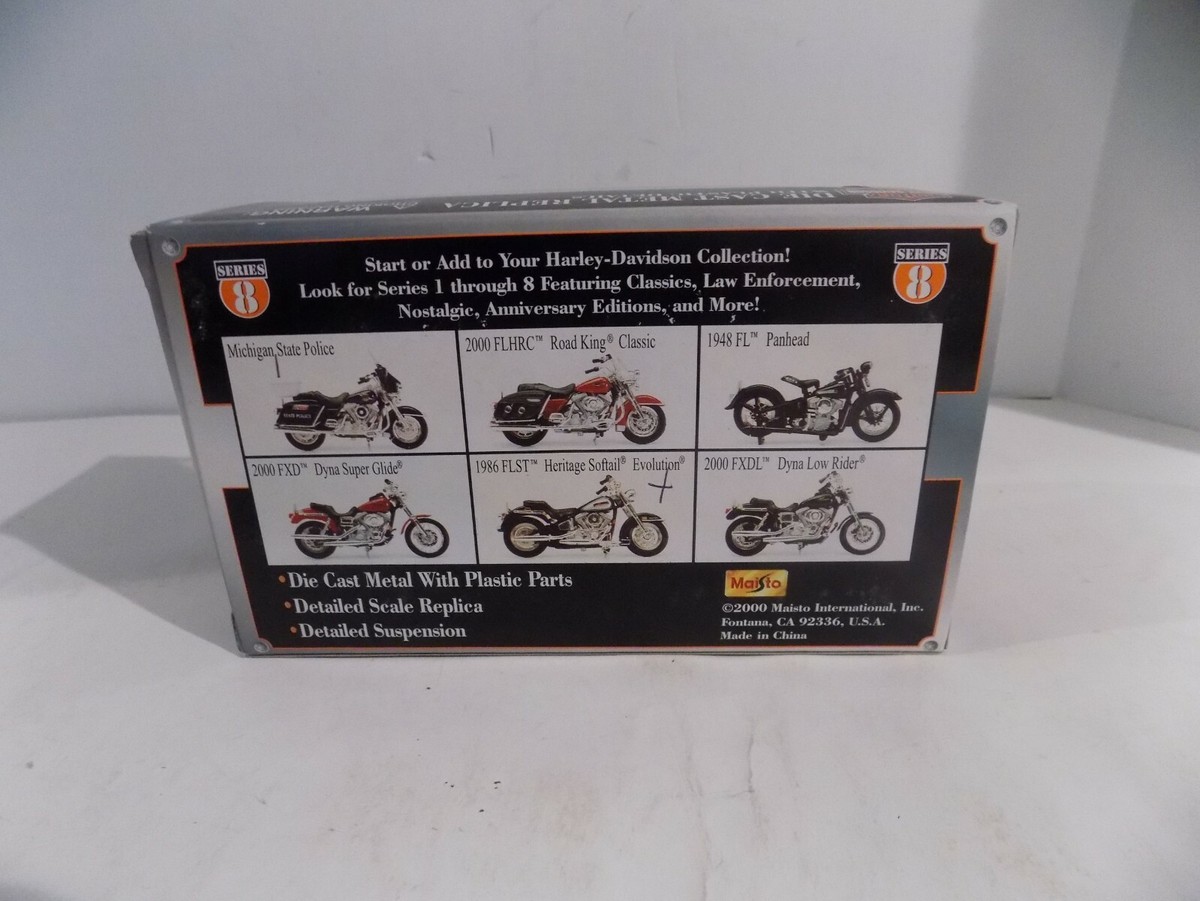 ミニカー Harley Davidson - Maisto 1/18 HARLEY DAVIDSON 2000 FXDL 2000 HARLEY DAVIDSON FXDL DYNA LOW RIDER 1:18 Scale Diecast