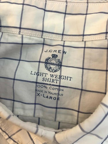 CAMISA LIGERA J.CREW PARA HOMBRE TALLA XL - Imagen 4 de 4