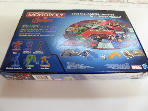 Monopoly Marvel Avengers Initiative Edition 2014 Hasbro Brettspiel komplett - Bild 2 von 14