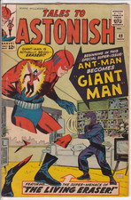 Tales to Astonish #49, Marvel Comics 1963 VG 4.0 Jack Kirby. 1st Giant-Man!