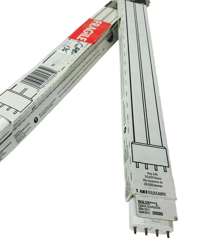 Sylvania 20585 FT40DL/835/RS Lamp DULUX 4PIN 2G11 Base Fluorescent Bulb 3 Pack - Image 3 of 4