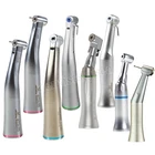 SANDENT 1:1 /1:5 / 20:1 LED Fiber Optic Contra Angle Handpiece Fit E-type Motor