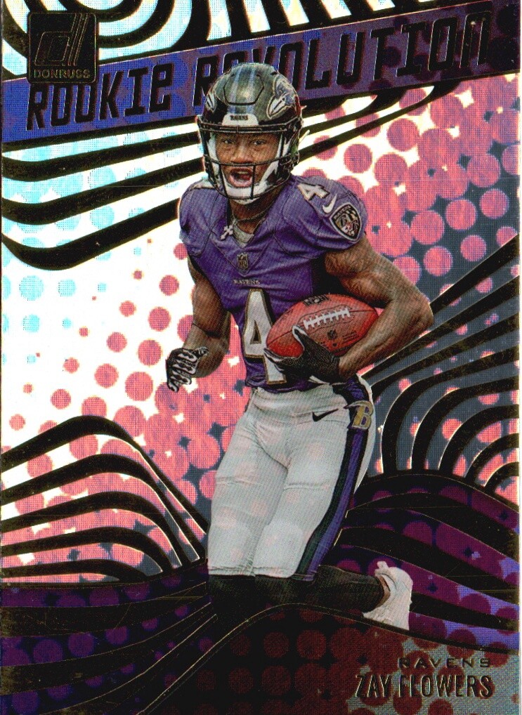 2023 Donruss #RR-16 Zay Flowers Rookie Revolution