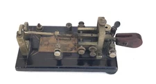 1934 Vibroplex  Semi-Automatic "Bug" code key for Amateur Radio Operators