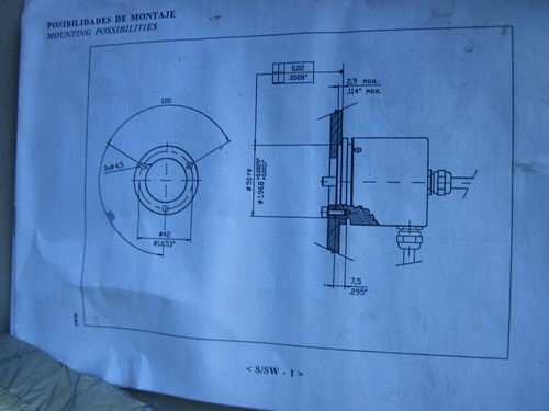 Encoder 100% GARANZIA (NUOVO) Fagor S-100R S-100 R S100R - Foto 6 di 6