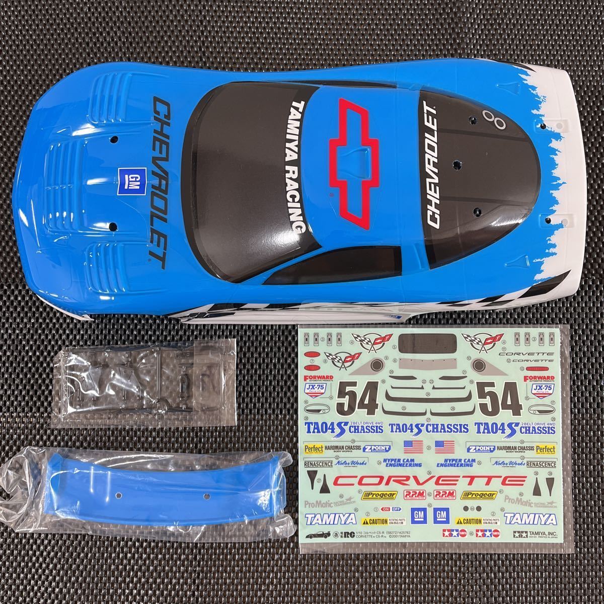 TAMIYA CORVETTE C5-R フィニッシュドボディ（Tamiya 1/10