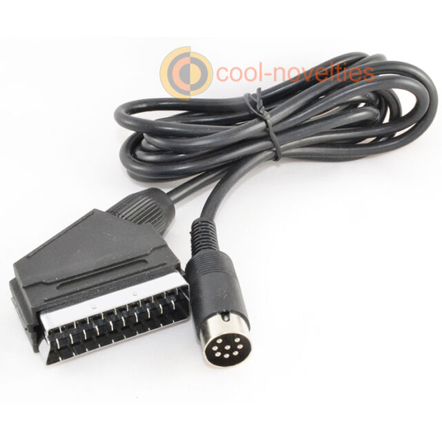 SINCLAIR ZX SPECTRUM +2A +3 HIGH QUALITY RGB SCART LEAD - 2 METRES SINCLAIR ZX SPECTRUM +2A +3 HIGH QUALITY RGB SCART LEAD - 2 METRES