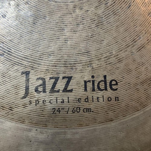 Istanbul Jazz Ride Special Edition 24-inch Cymbal Used Music Instrument - 第 2/4 張圖片