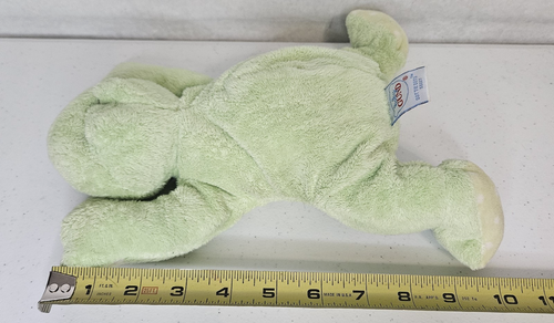 Juguete de peluche verde de rana Gund Baby Dottie Dots #58227 animal suave cariñoso - Imagen 10 de 11