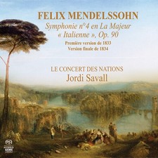 Mendelssohn - Les Concert Des Nations & Jordi Savall [New SACD]