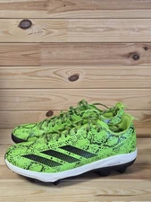 Adidas Adizero Baseball Cleats Electric 2 Green Mamba JR7821 Men's Size 10.5