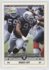 2005 Score Warren Sapp #211 HOF 0i6