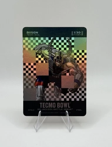 Bo Jackson Battle Arena Tecmo Bowl BP610 Bison Josh Allen Big Pixel Battlefoil
