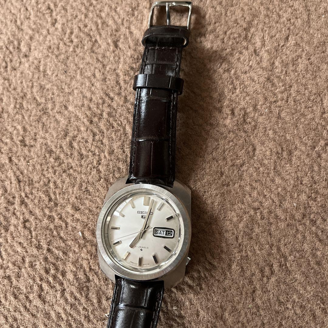 ふ*ま様 SEIKO 5ファイブ自動巻　　　稼働品　6119-8220 SEIKO VINTAGE 5 AUTOMATIC | watchshop L