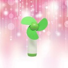 Batteriebetriebener Mini -Handheld -Lüfterlüfter (grün) Mini -Handheld -Lüfter