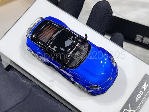 Modellino auto 404Error scala 1:64 blu 400Z hatchback sport resina pressofusa - Foto 10 di 11