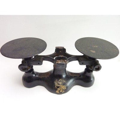 Antique Detecto Cast Iron Balance Scale No. 4 Made In New York 