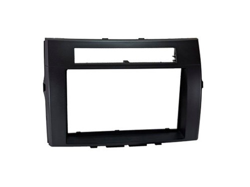 Radioeinbauset Doppel DIN Autoradio für Toyota Corolla 04-09 Verso schwarz - Foto 2 di 4