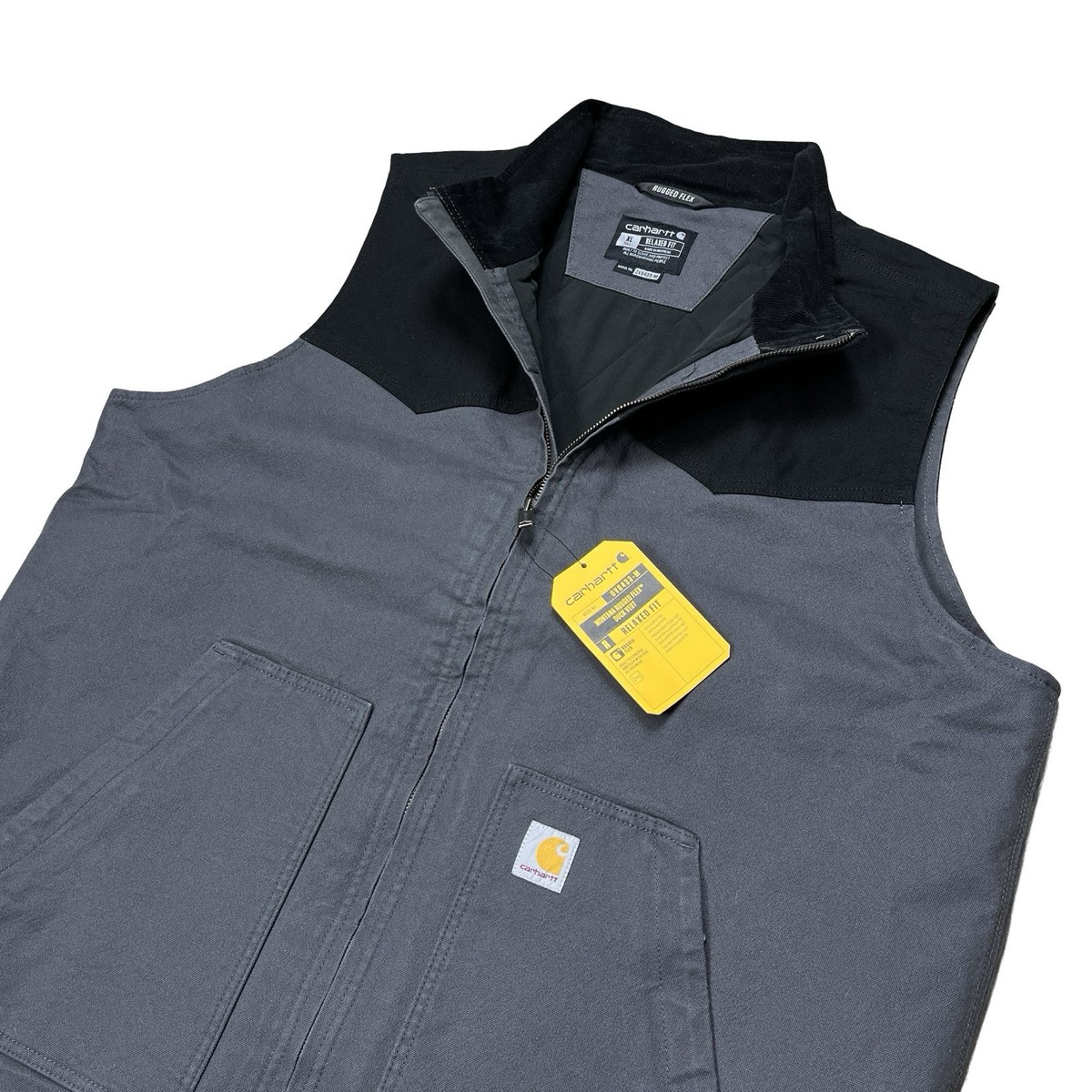 Carhartt Vest Montana Rugged Flex Duck Vest Insulated Black